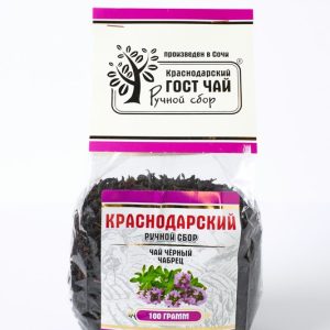 Чай черный с чабрецом — изображение 1