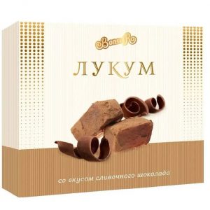 Рахат лукум со вкусом сливочного шоколада 250гр — изображение 1